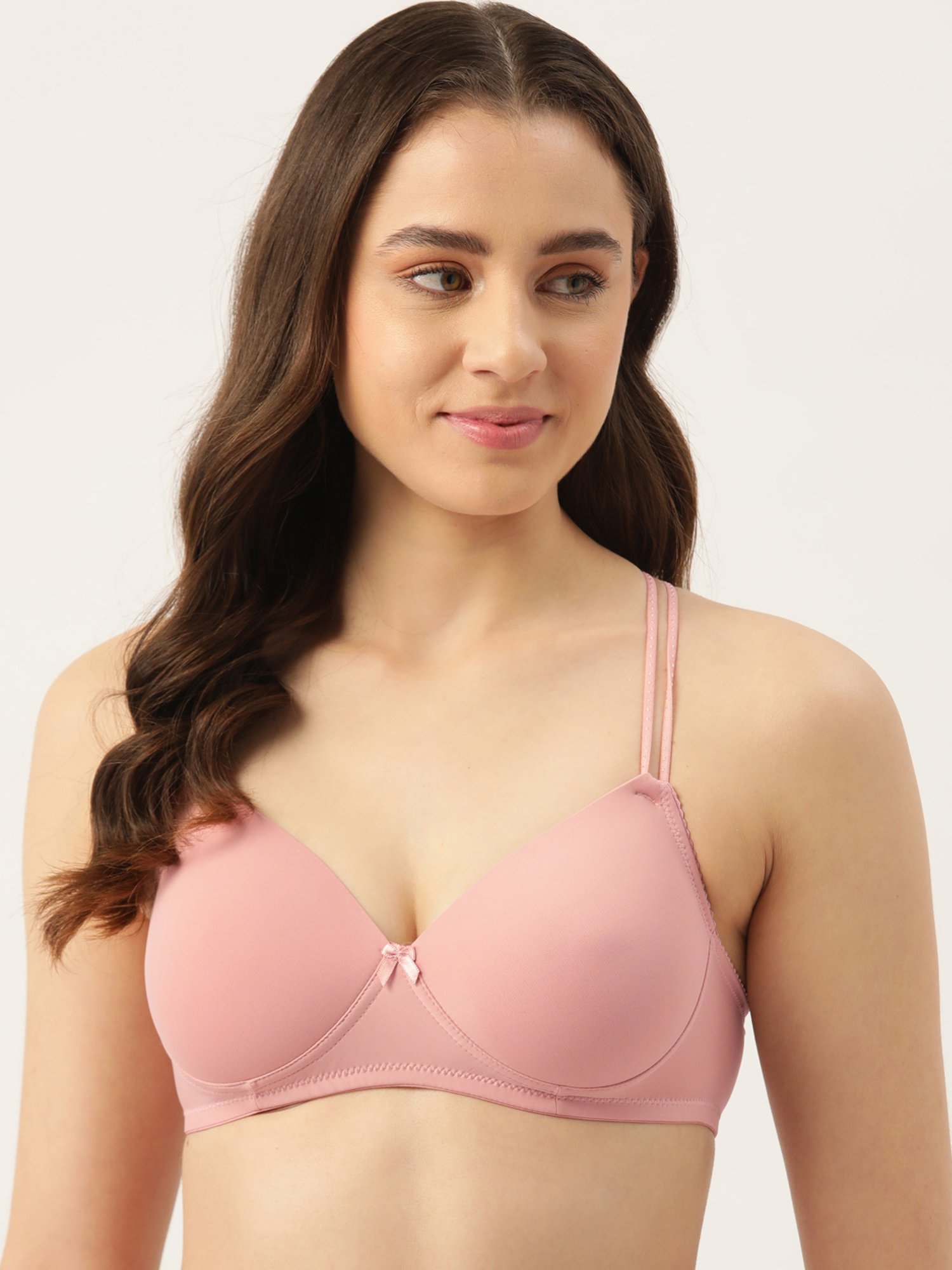 Leading Lady Light Pink Full Coverage T-Shirt Bra