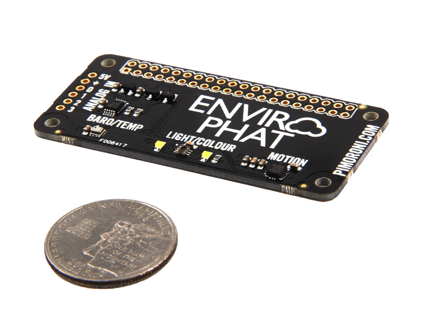 1pc Pimoroni Enviro pHAT
