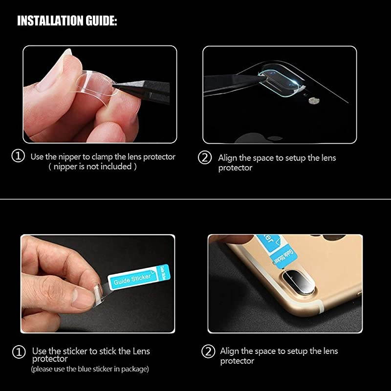 4 Pack  Compatible Galaxy A70 Camera Lens Protector Ultra Thin 02mm 9H Hard Tempered Glass Camera Lens Protector For Samsung Galaxy A70 AntiScratchDustproofHigh Transmittance