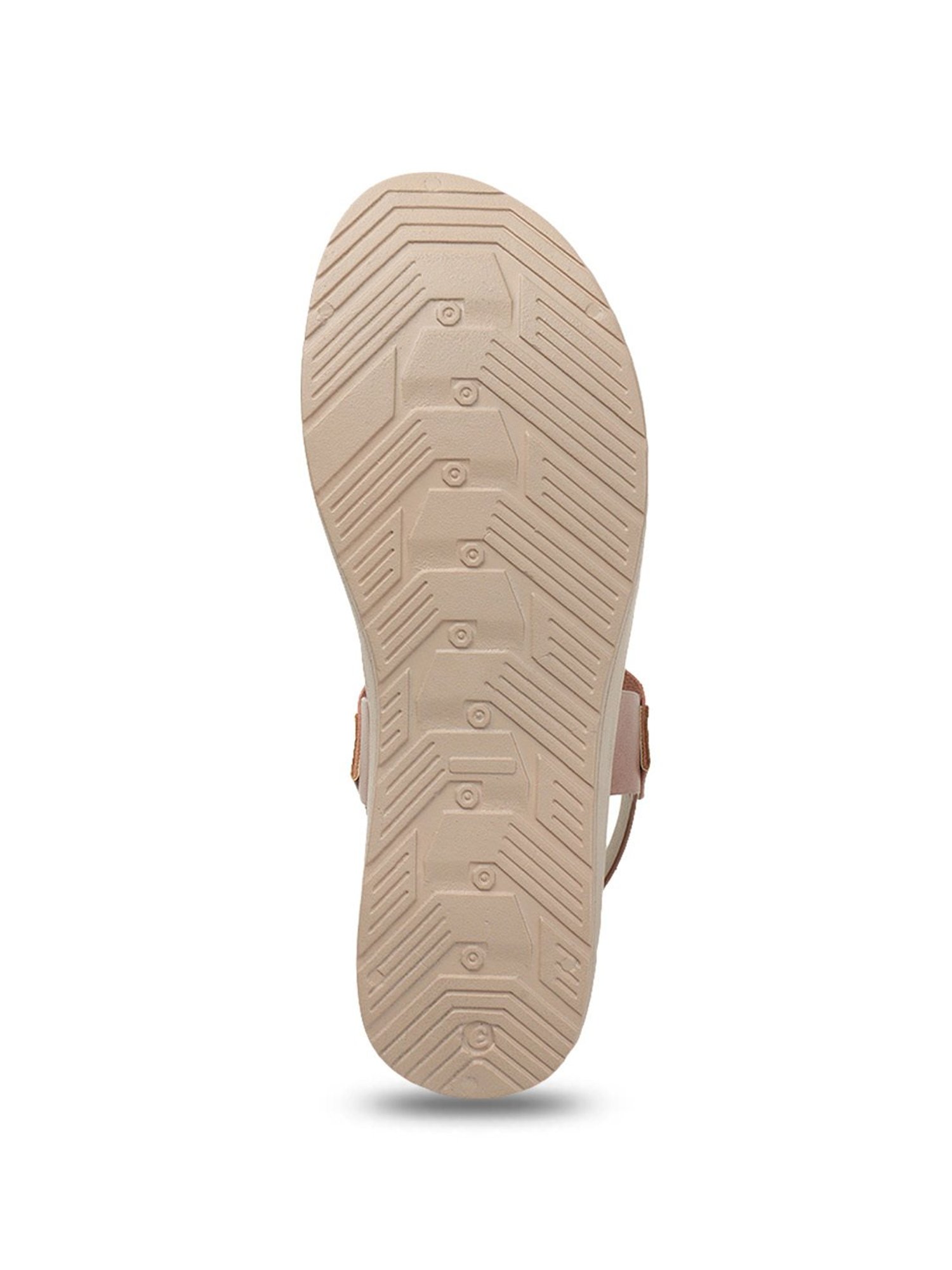 Iconics Women's Peach Ankle Strap Wedges