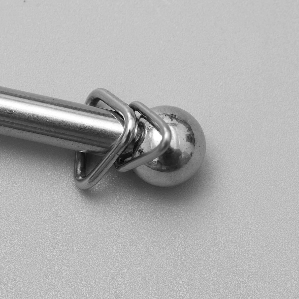 NUOBESTY Telescopic Teachers Pointer Stainless Steel Hand Pointer Extendable Pointer Handheld Presenter for Home School