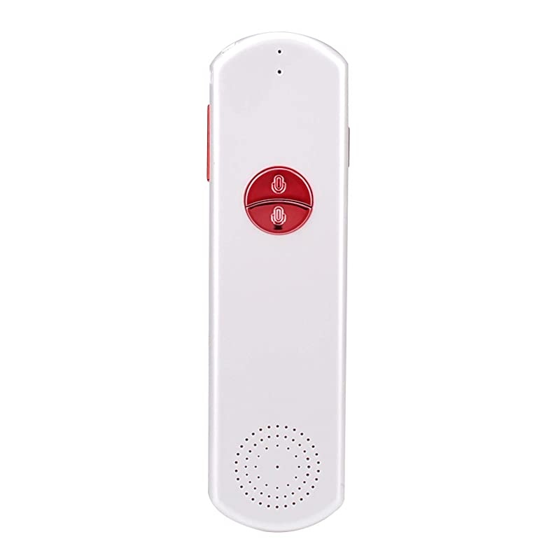 Two Way Easy Trans Smart Language Translator Device Electronic Pocket Voice Bluetooth 52 Languages for Meeting Learning Travel Business Fit for Apple iPhone Android White Red WIFI3G4G5G