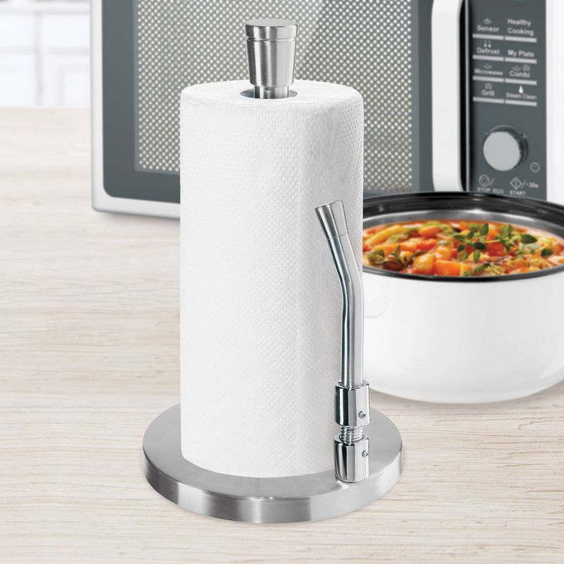 Oggi Stainless Steel Tension Arm Paper Towel Holders