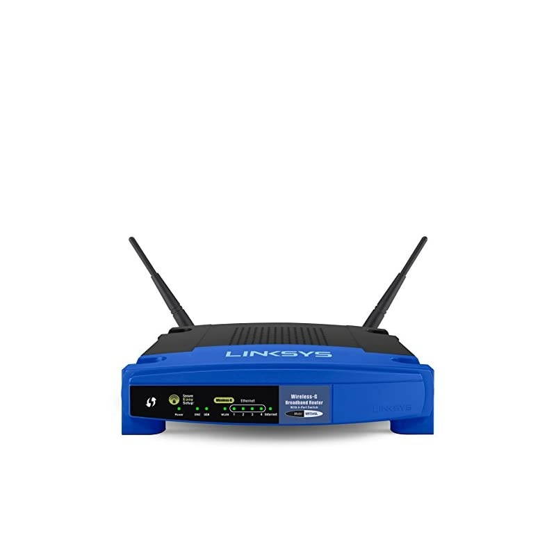 WRT54GL WiFi WirelessG Broadband RouterBlue Black