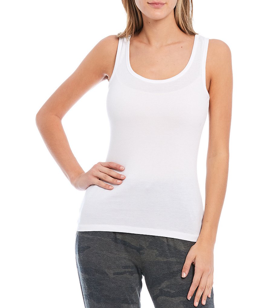 Splendid Knit Scoop Neck Tank Top