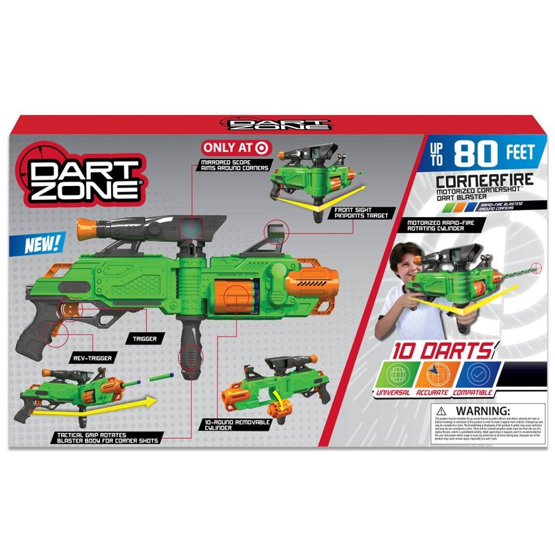Dart Zone CornerFire Motorized Dart Blaster
