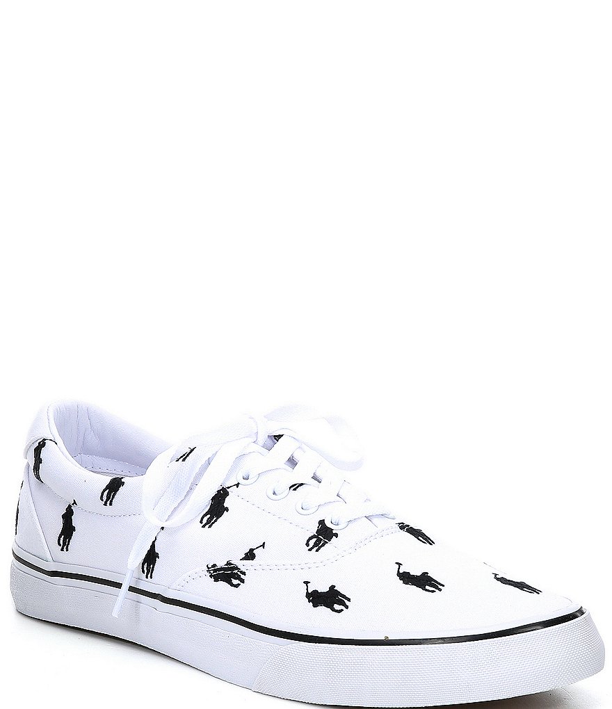 Polo Ralph Lauren Men's Thorton Embroidered Lace-Up Sneakers