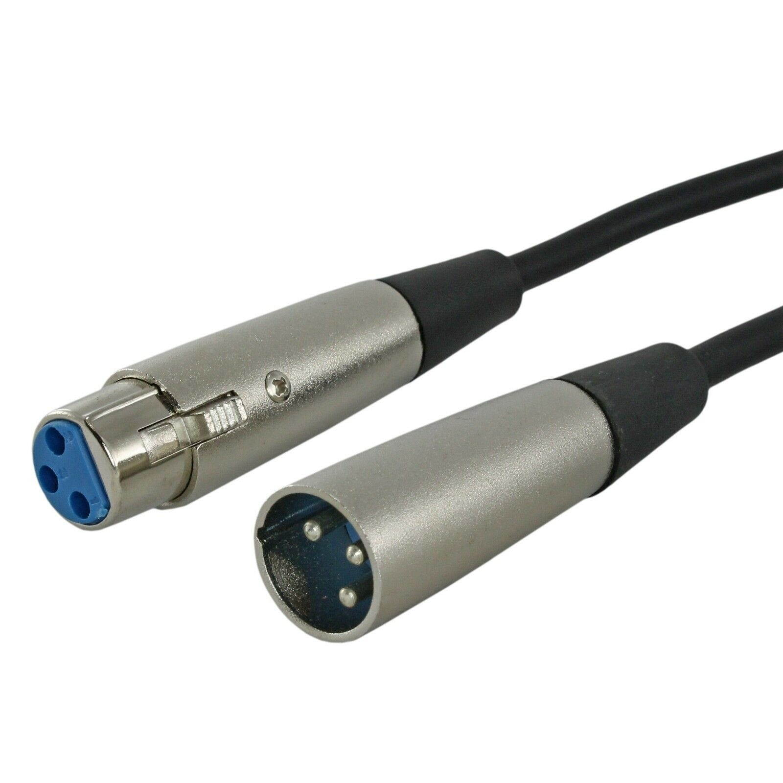 SuperFlex GOLD Patch Cable, XLR Male to XLR Male - 1' Length