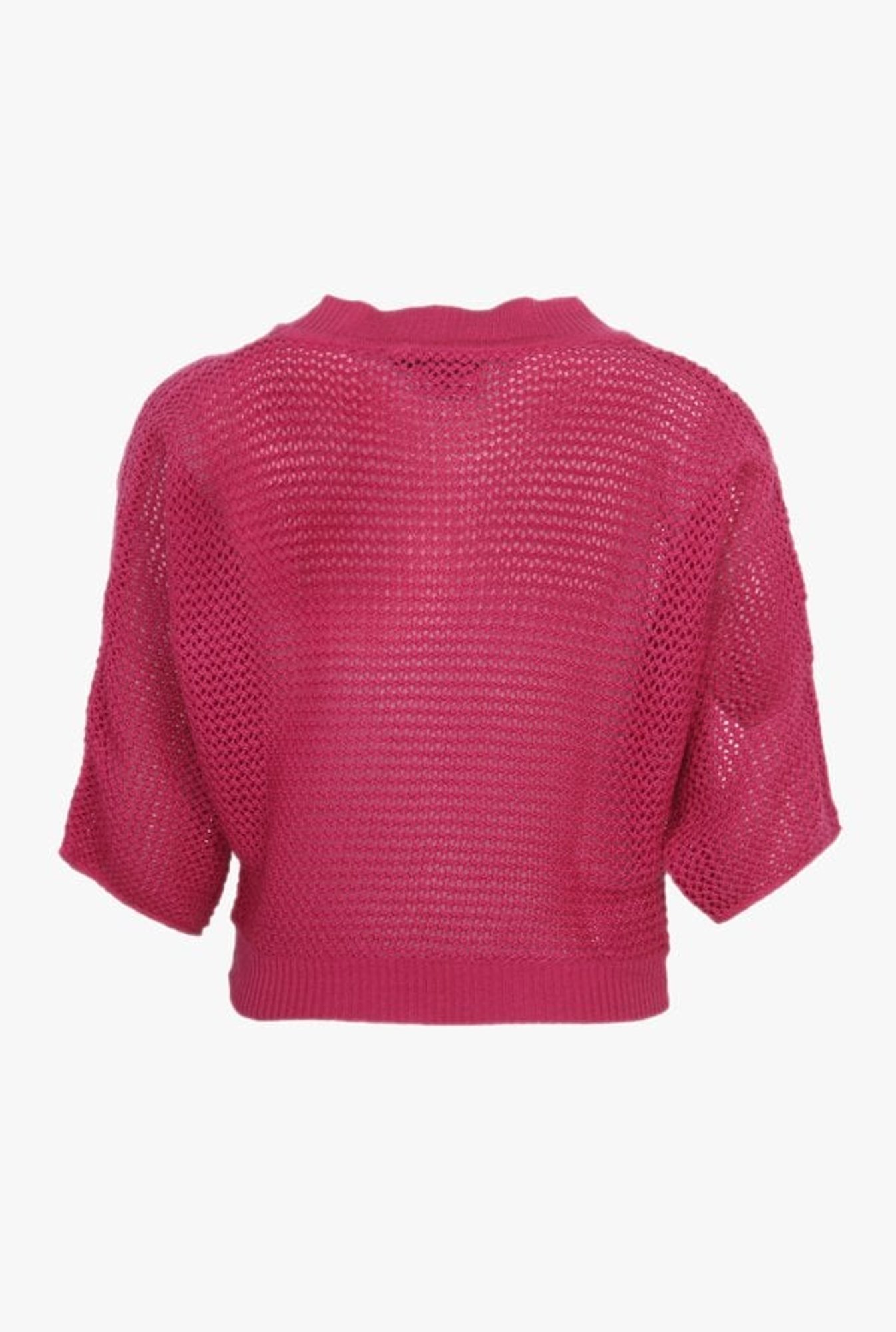 Cayman Kids Onion Pink Textured Sweater
