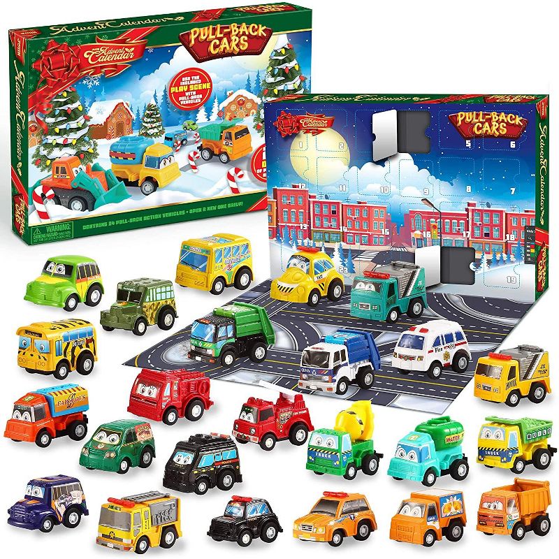 Joyin Advent Calender - Pull-back Cars