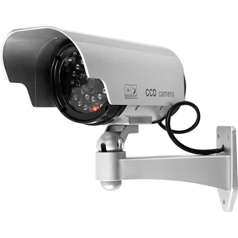 72-HH659 Security Camera Decoy with Blinking LED and Adjustable Mount