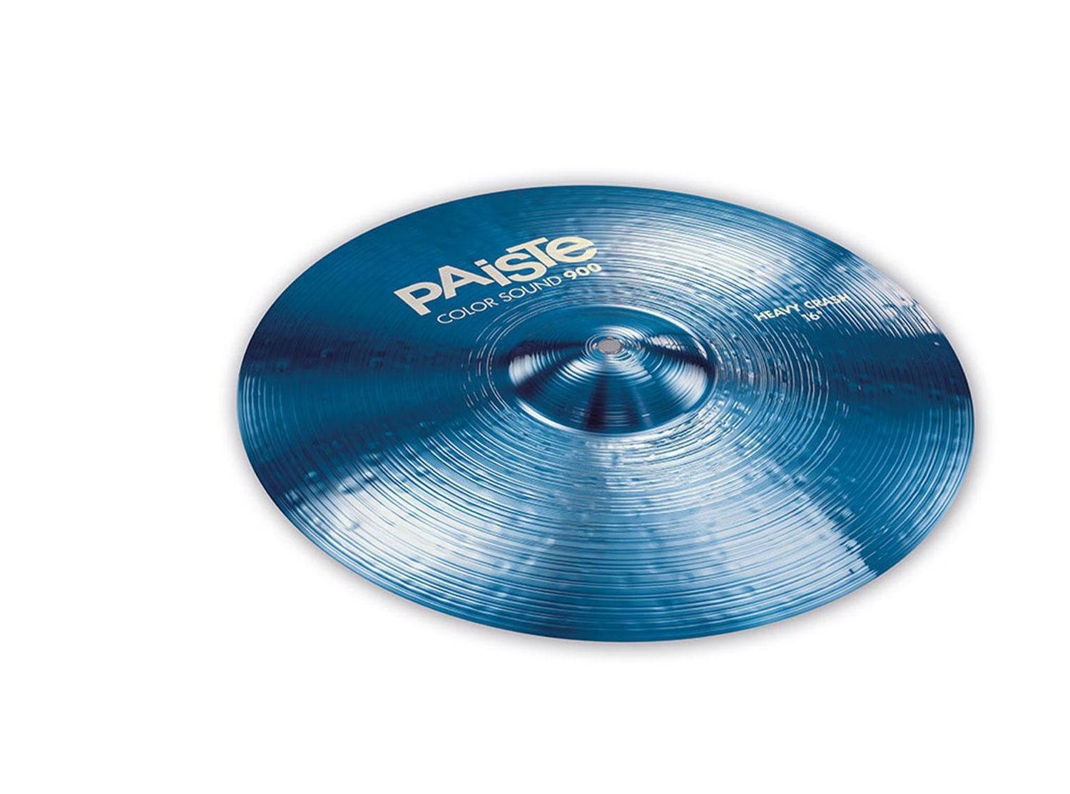 Paiste Color Sound 900 Heavy Crash Cymbal (16" Blue)