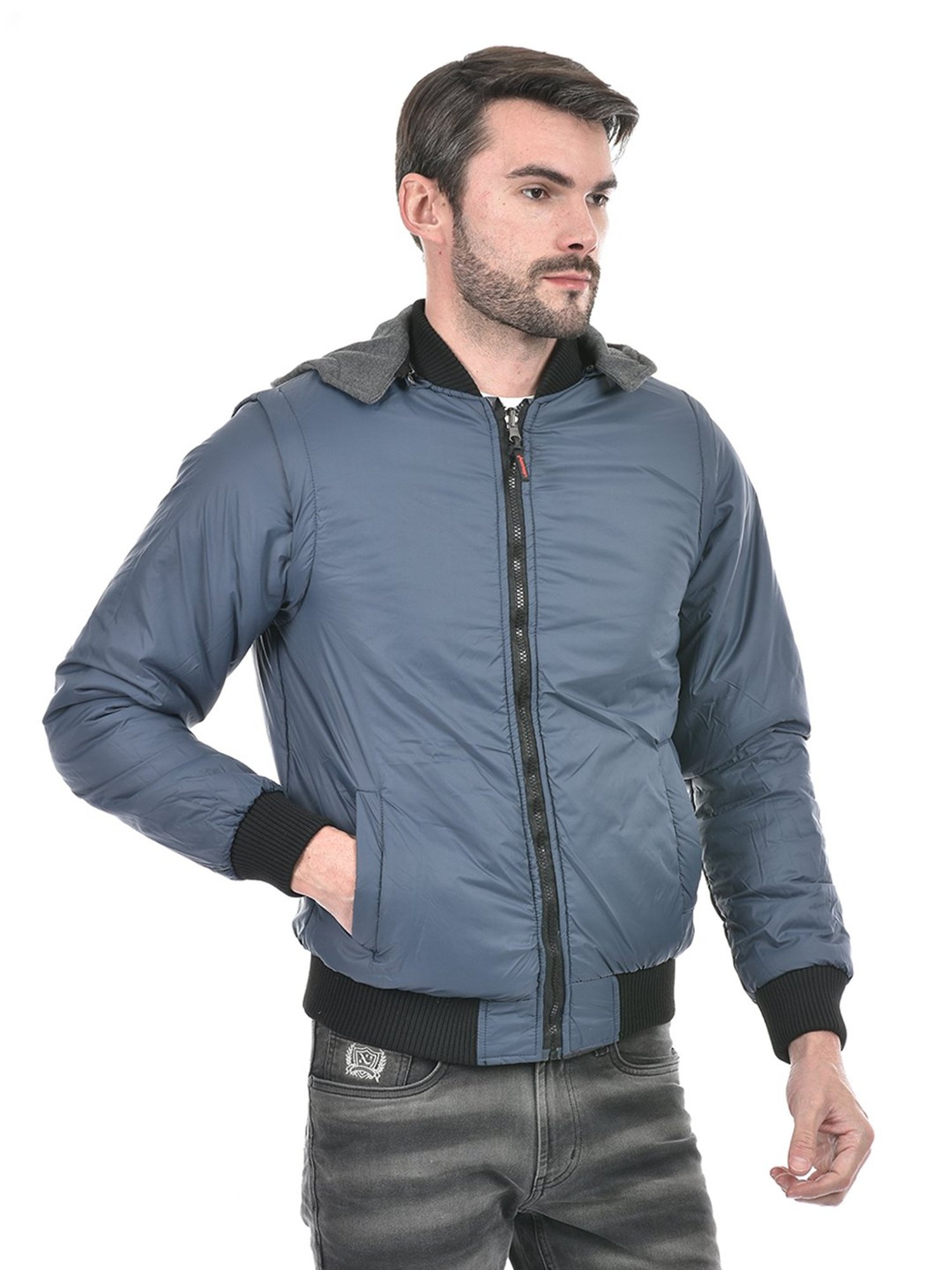 Lawman Pg3 Multicolor Regular Fit Striped Reversible Jacket