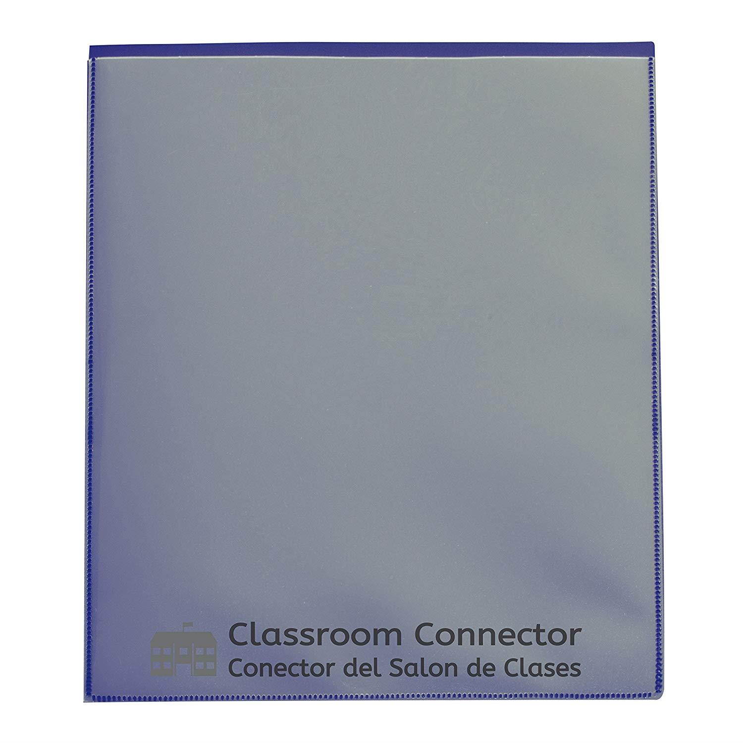 C-Line Classroom Connector School-to-Home Folders, Blue, 25 per Box (32005)