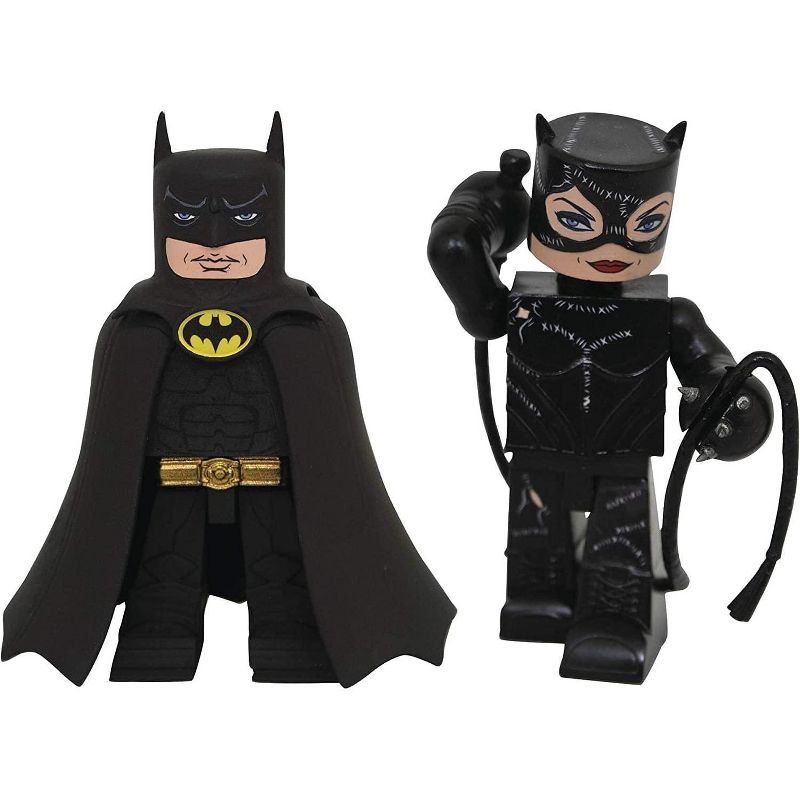 Diamond Select DC Comics 4 Inch Vinimate Vinyl Figure 2 Pack | Batman & Catwoman