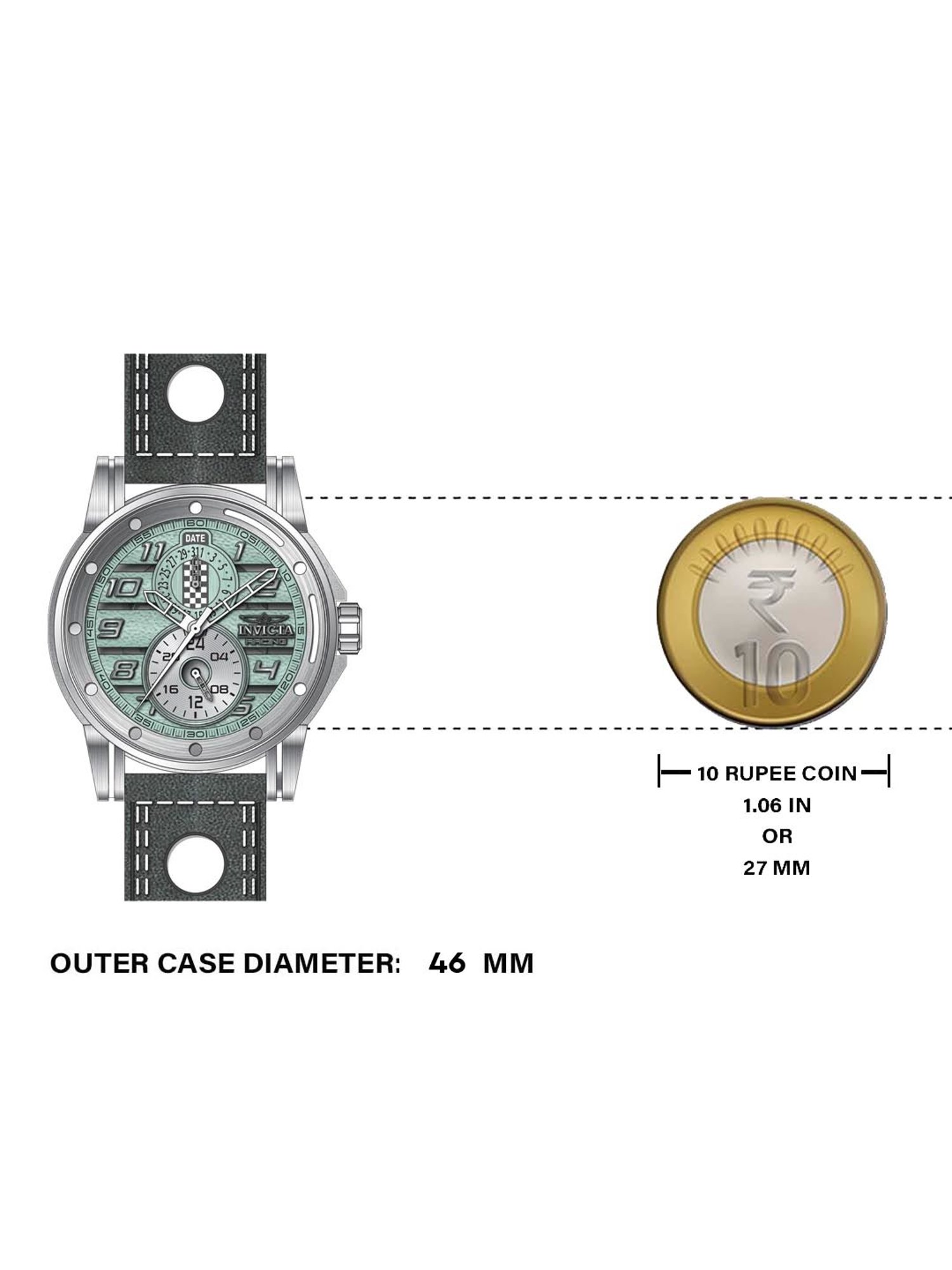 INVICTA 47537 Racing Analog Watch for Men