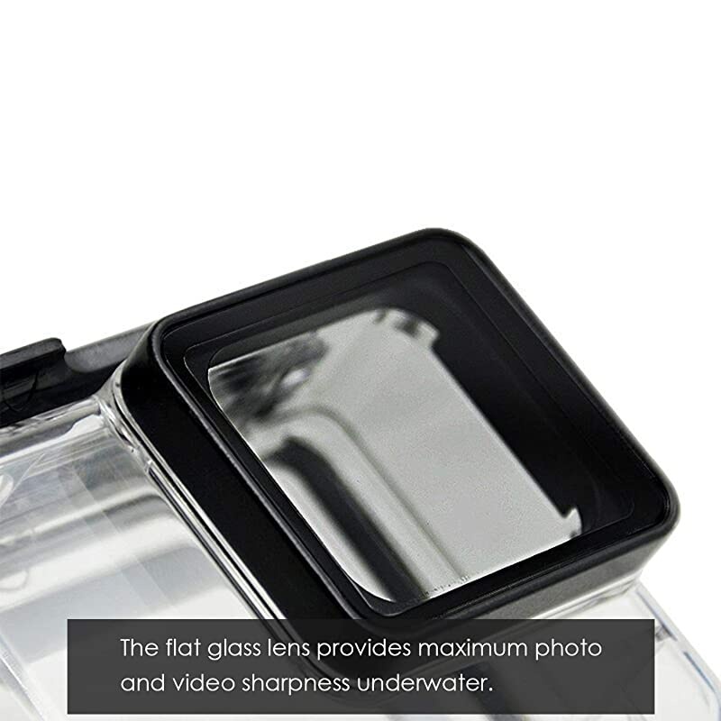 Waterproof Housing Case for DJI OSMO Action Camera 200FT61M Underwater Photography Hard Diving Protective Housing with 12pcs Anti Fog Inserts Accessories for DJI OSMO 4K Action Camera