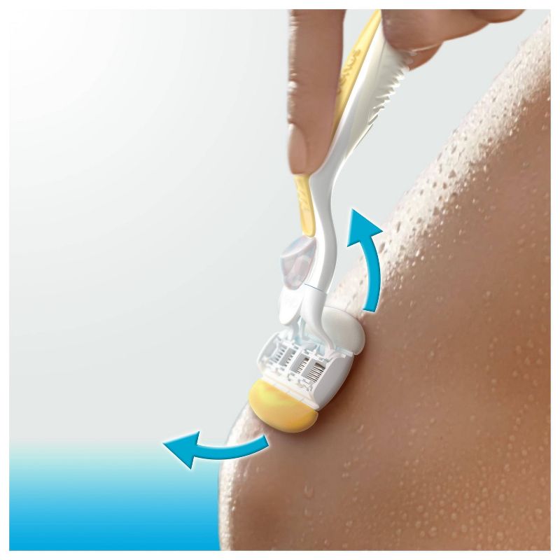 Venus ComfortGlide with Olay Women's Razor + 2 Razor Blade Refills Coconut