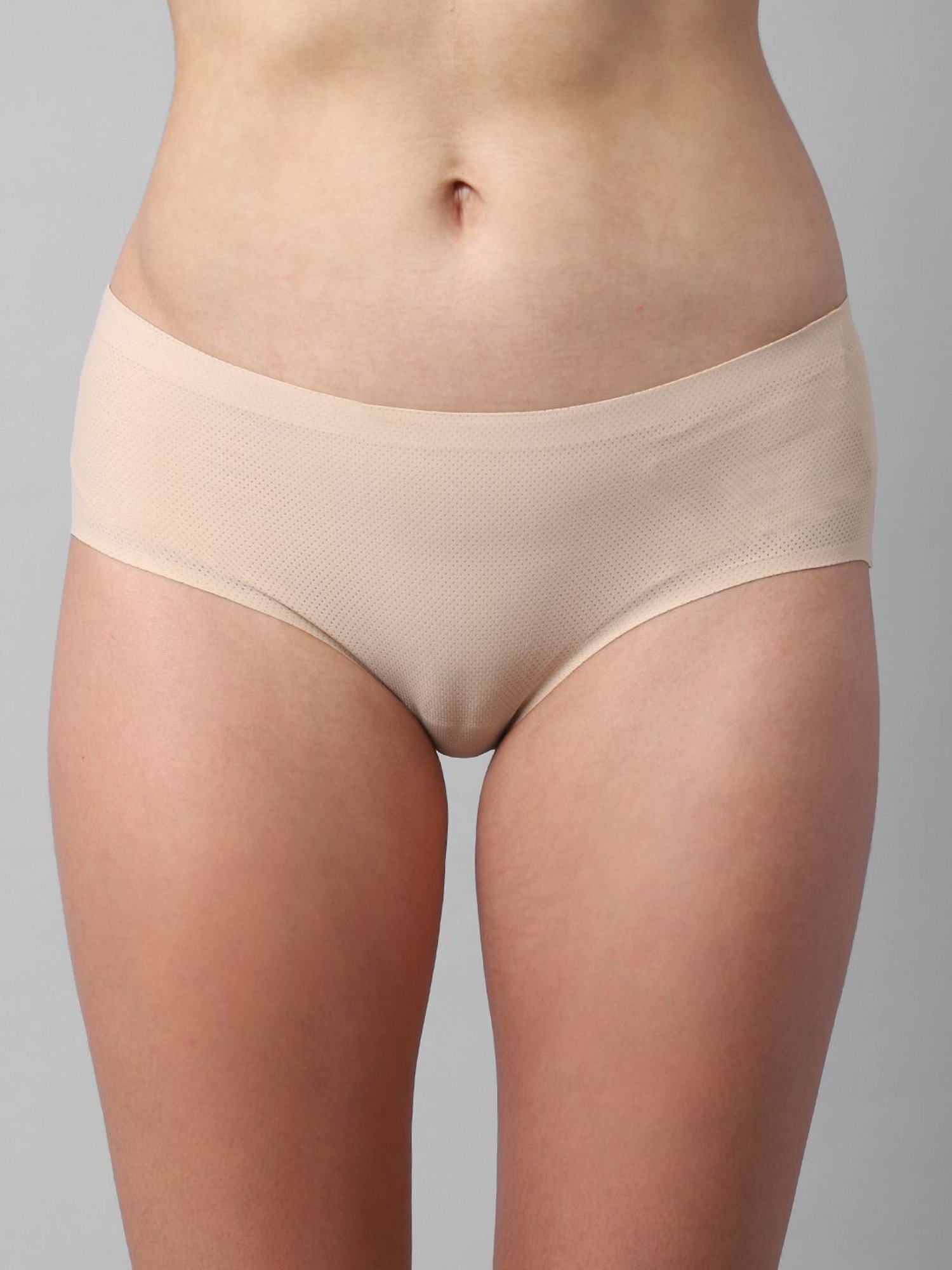 Erotissch Beige Seamless Bikini Panty