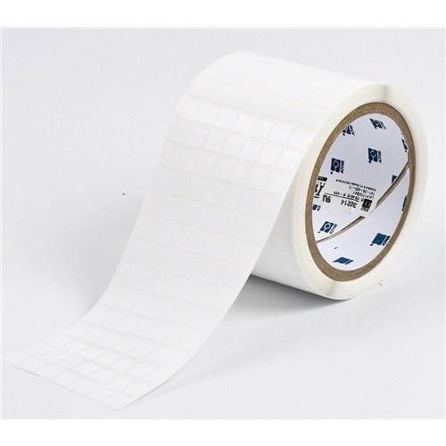BRADY THT-38-423-10 Thermal Transfer Label, White, Labels/Roll: 10,000