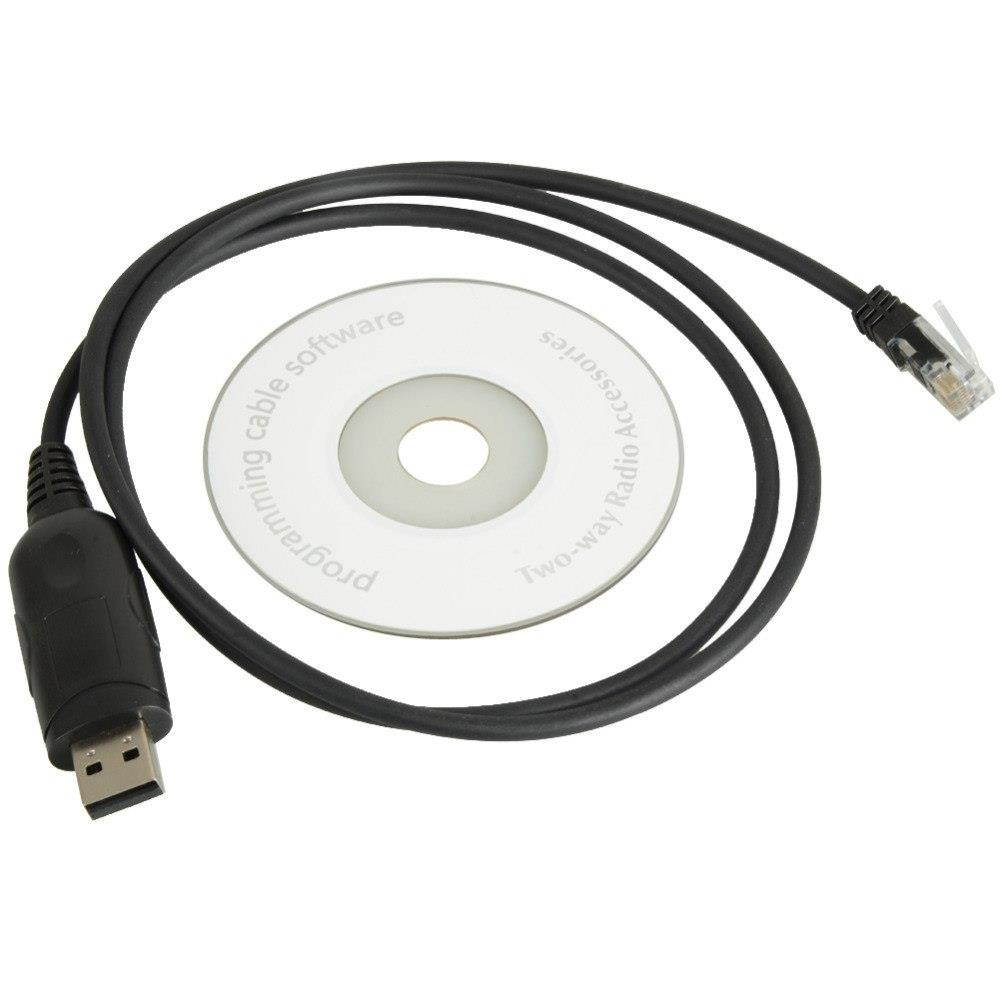 8-Pin Exquisite USB Programming Cable For Kenwood Radio TM281 A TM481 A NX700 TK90 A087