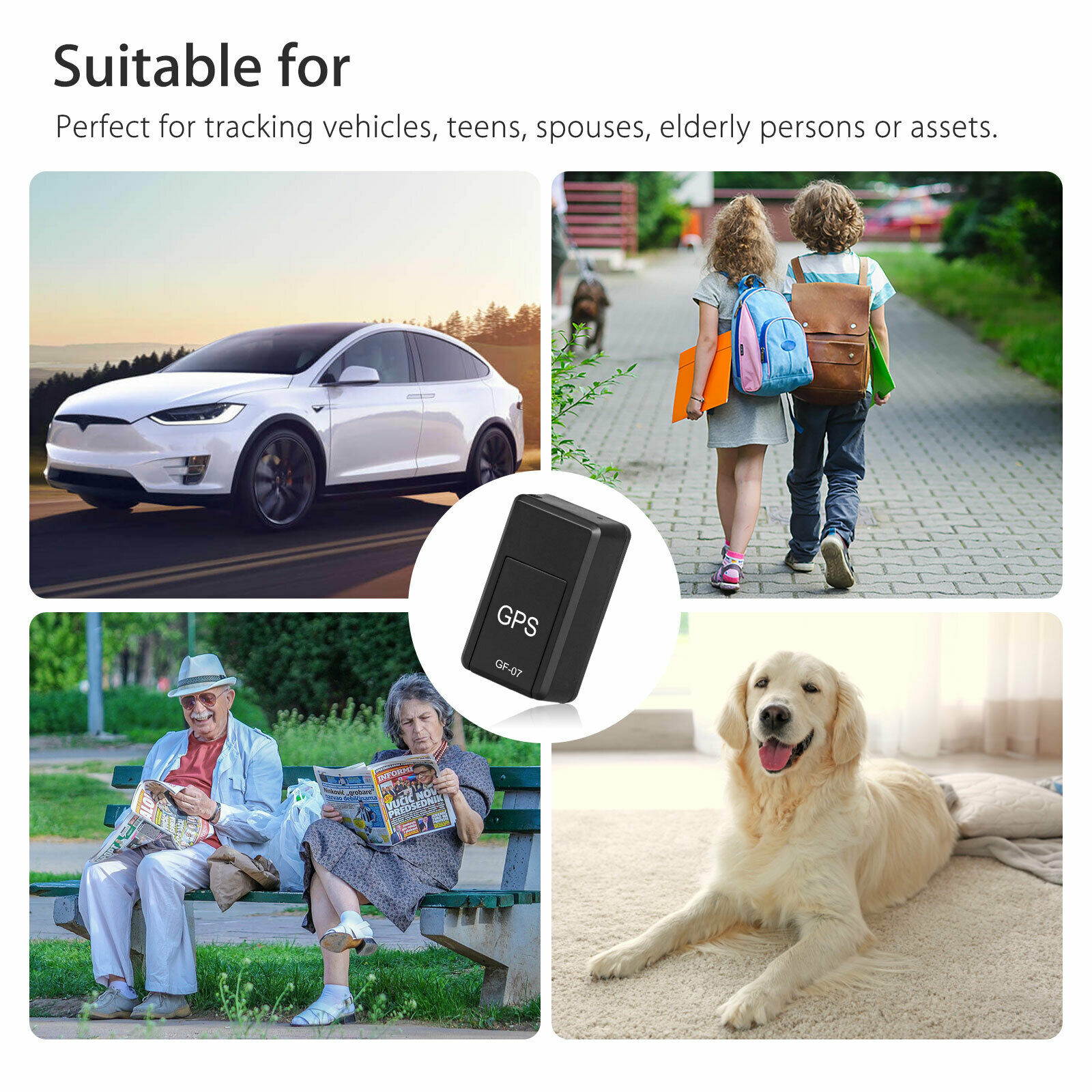 Magnetic Mini GPS Real Time Car Locator Tracker GSM GPRS Tracking Device