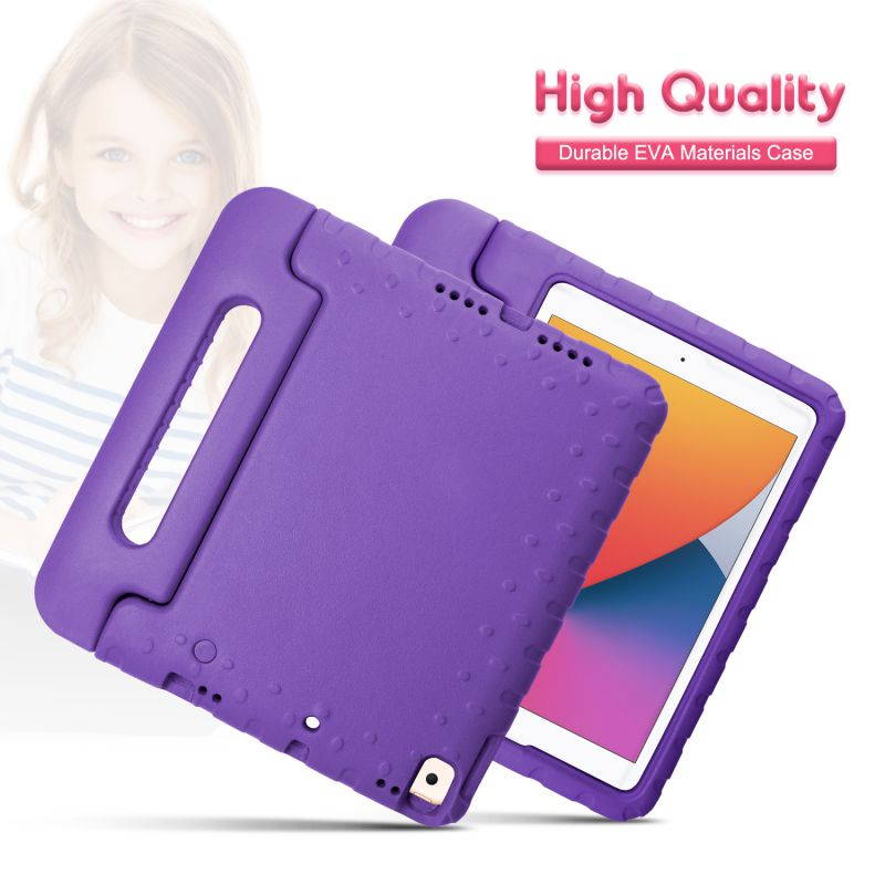 Donwell For iPad 7th Generation 8th Generation 10.2 inch 2019/2020 Cover Case for Kids Durable Shockproof Protective Handle Stand Case with Kickstands for iPad 7/8/Air 3rd Gen