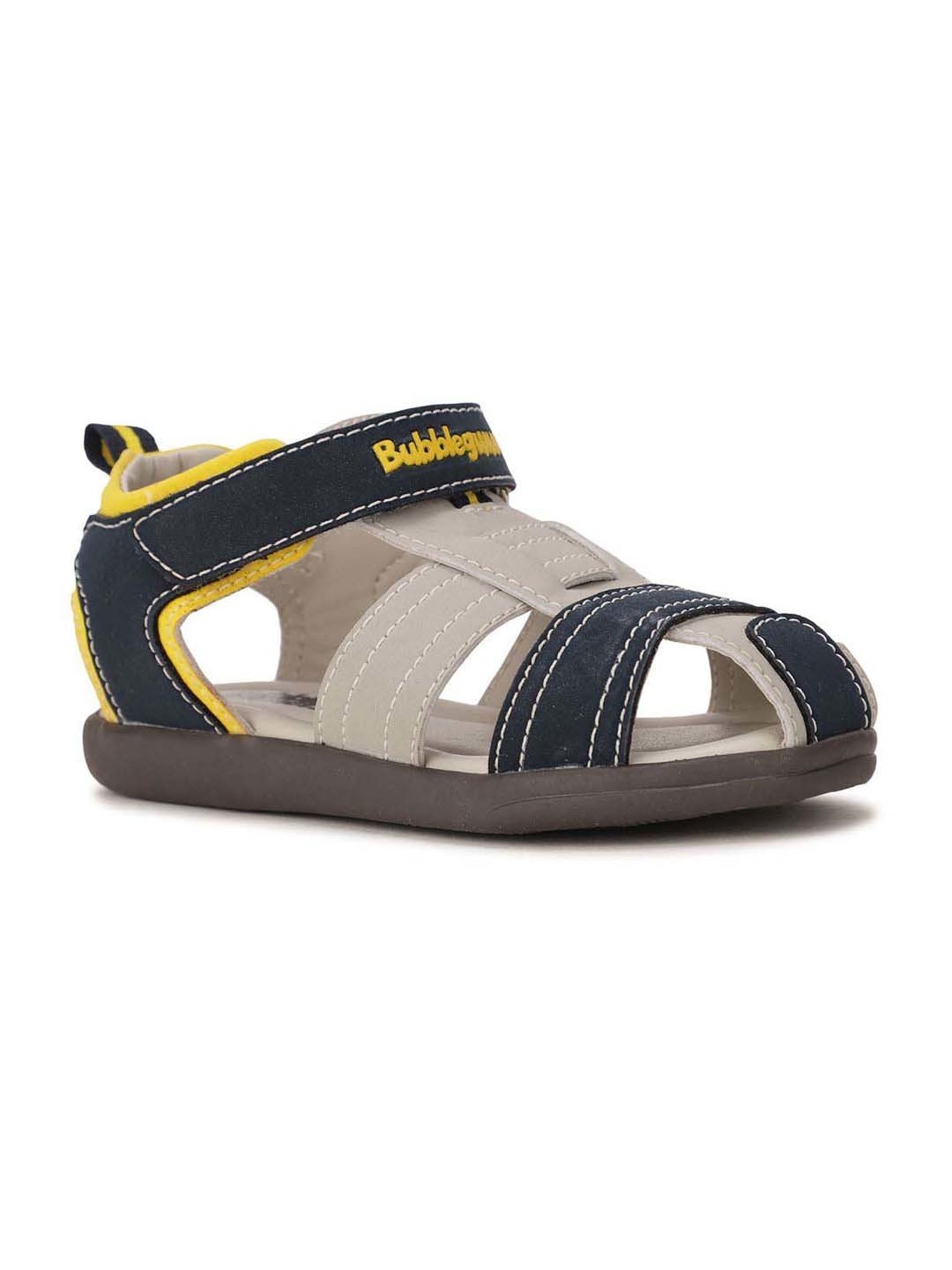 Bubblegummers by Bata Kids Blue & Grey Floater Sandals