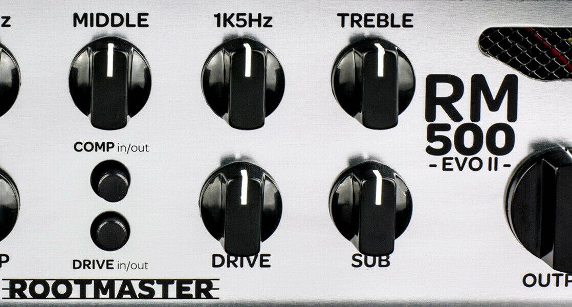 Ashdown  Rootmaster RM-500-EVO-II Electric Bass Guitar Amplifier Head Newest One