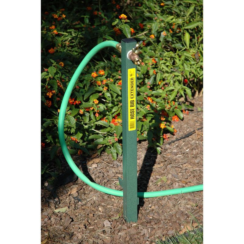 Yard Butler IHBE 6 Outdoor Garden Hose Bib Remote Standing Water Faucet Extender
