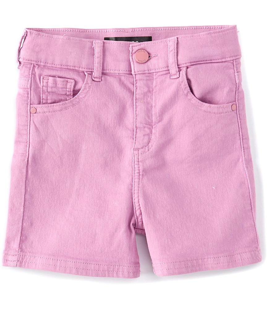 Angie Big Girls 7-14 Smocked Tie-Dye Shorts