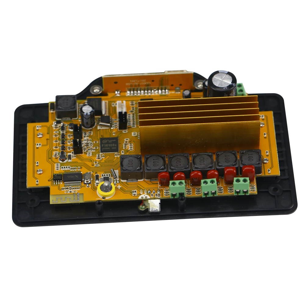 4.3 Inch LCD Decoder 2.1 Subwoofer Bluetooth Speaker Amplifier Auido Board Bluetooth Receiver MP4 MP5 50W*2+100W DC12V 24V