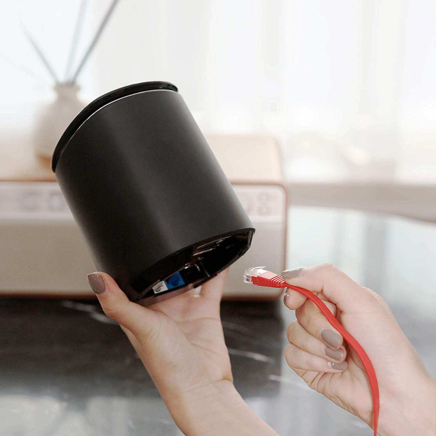 Hive: The Mesh Wi-Fi System, Wireless Internet Mercku Hive WiFi Routers (1 M2 Standalone + 4 Bee Mesh Nodes) Whole Home Coverage 5000 sq. ft Wi-Fi Extenders Automatic Mesh Wi-Fi Connection ac1200