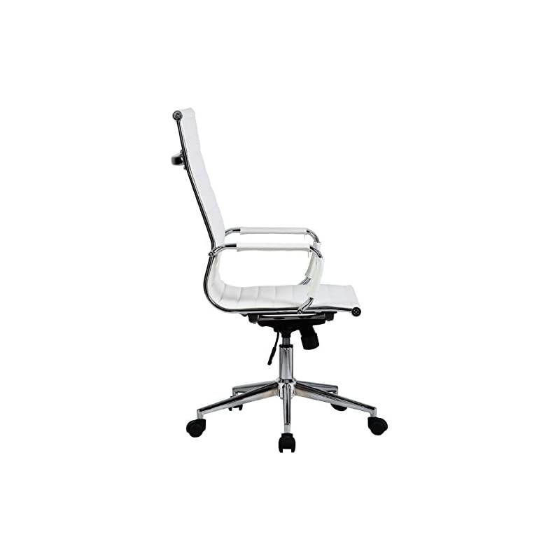 Vibrant Black and Chrome Swivel Task Office Chair with Tractor Seat