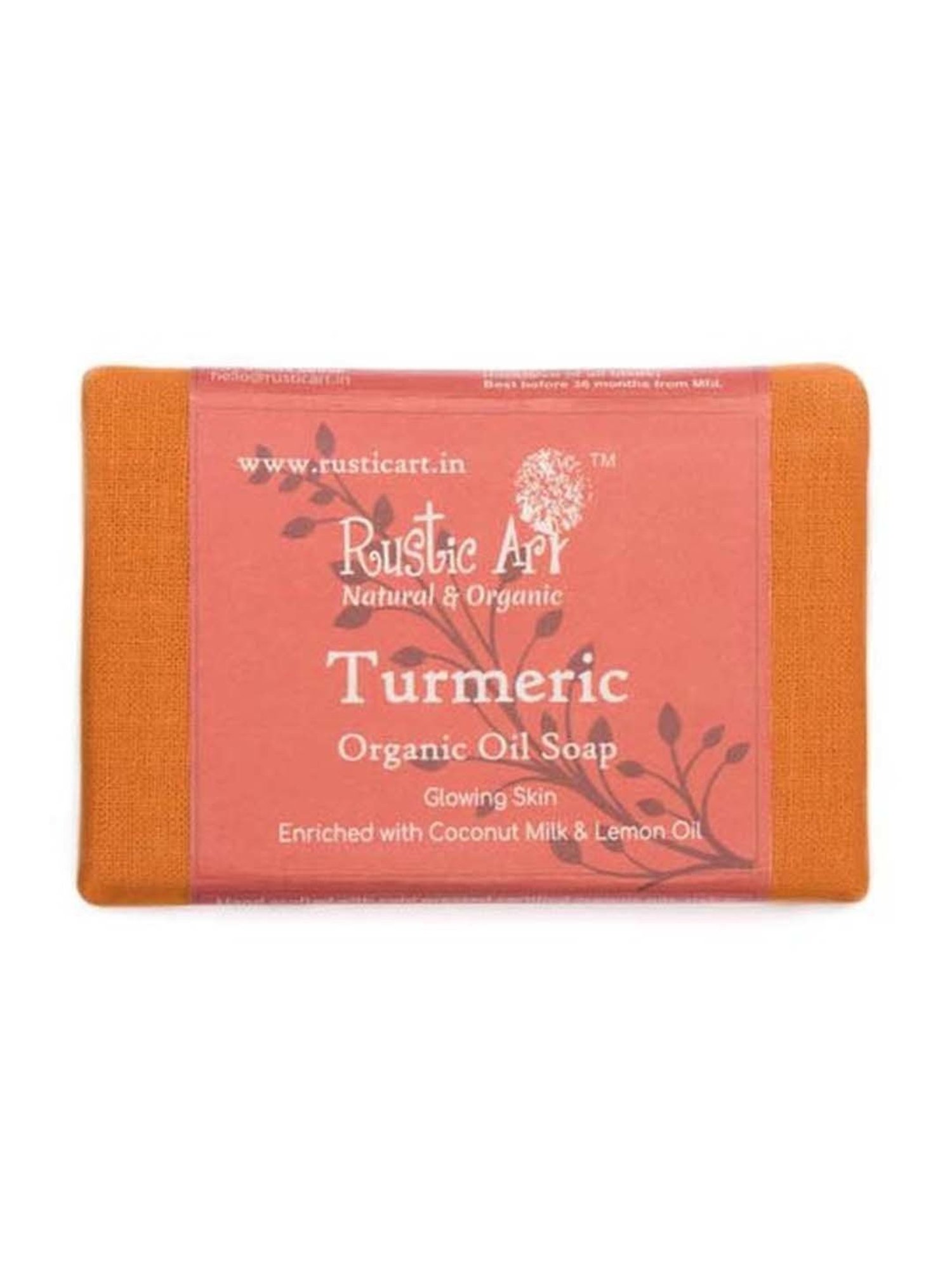 Rustic Art Turmeric Soap - 100 gm