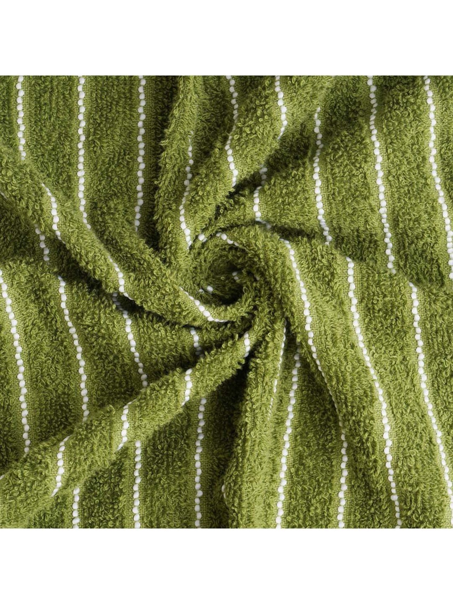 Welspun 2-In-1 Apple Green Cotton 250 GSM Bath Towel