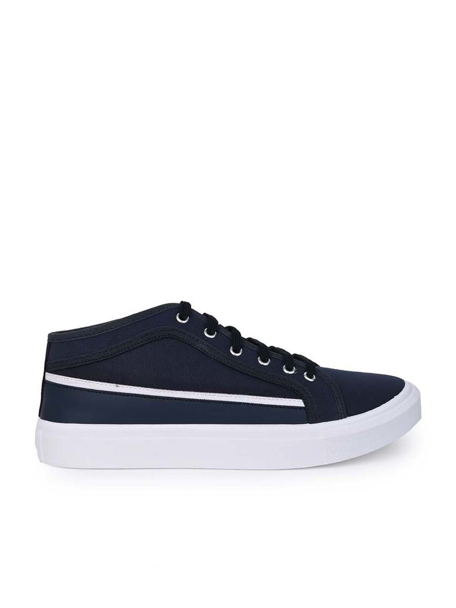 Styli Men's Navy Casual Sneakers