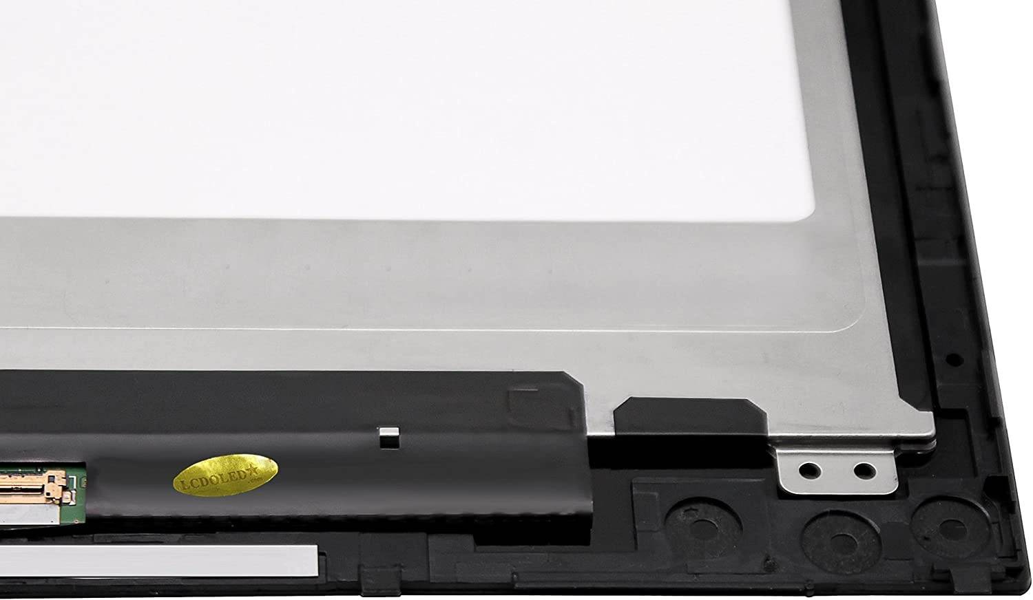 LCDOLED Replacement 13.3 inches HD LED LCD Touch Screen Digitizer Assembly Bezel with Board for HP Pavilion x360 m3-u000 m3-u100 m3-u001dx m3-u002dx m3-u003dx m3-u101dx m3-u103dx m3-u105dx (1366x768)