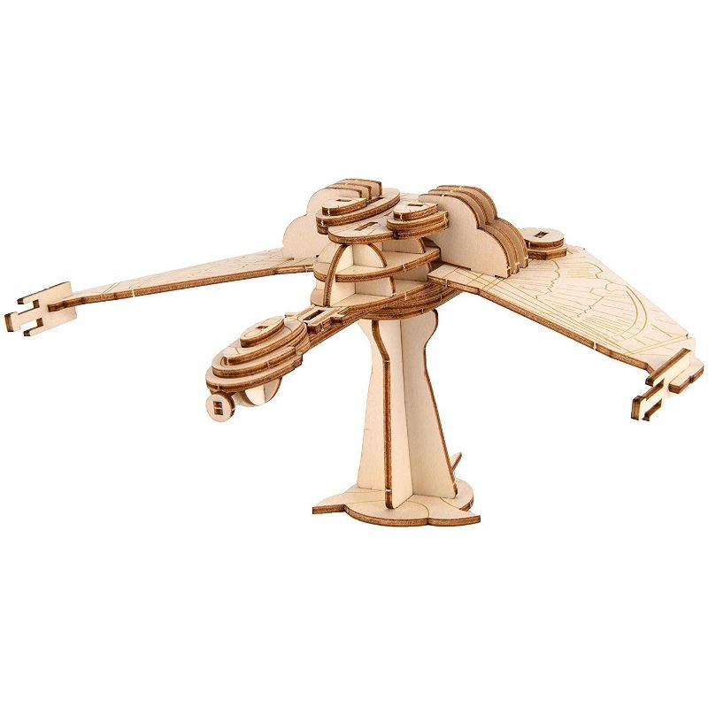 Incredibuilds Star Trek Klingon Bird-of-Prey Book & Wood Model Kit