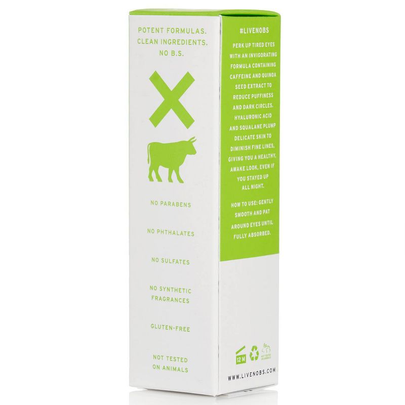 No B.S. Skincare Caffeine Eye Cream - 0.5 fl oz