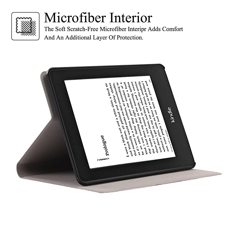 Kindle Paperwhite Case The Thinnest and Lightest PU Leather Case With Auto WakeSleep Feature Smart Cover For  Kindle Paperwhite Fits All 2012 2013 2015 and 2016 VersionsButterfly