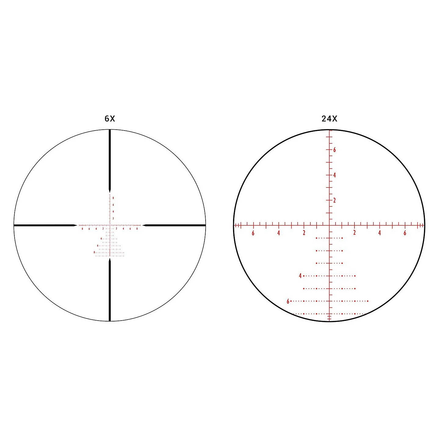 Athlon Optics Argos BTR 6-24x50 APMR FFP IR MIL Advanced Illuminated Riflescope