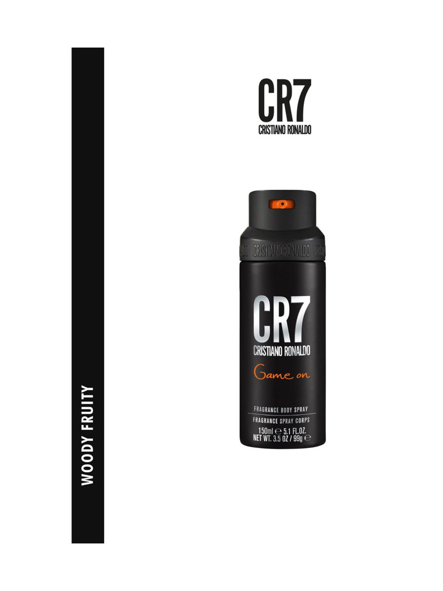 Cristiano Ronaldo CR7 Eau de Toilette & Game On Body Spray Set