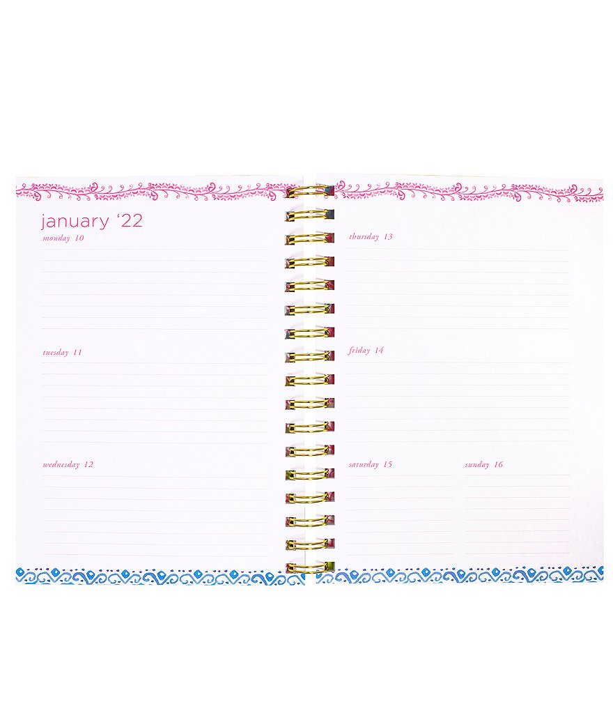 Lilly Pulitzer Cabana Cocktail 17 Month Large Agenda