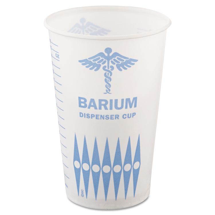 Solo Cup - RW16-J8000 - Symphony Treated-Paper Cold Cups, 16oz, White/Beige/Red, 50/Bag, 1 bag