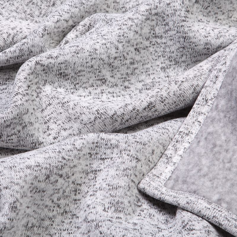 Trend Lab Sweatshirt Knit Baby Blanket - Gray