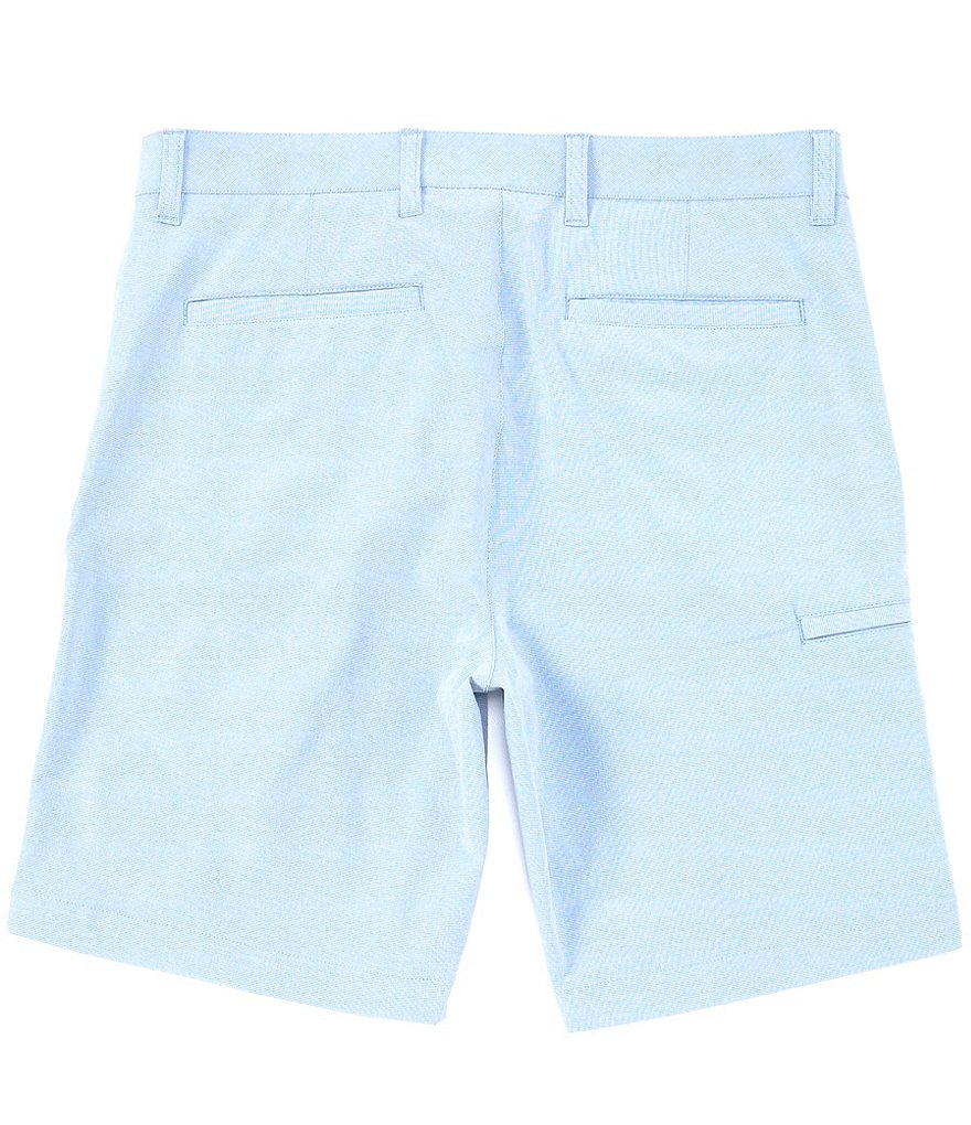 Caribbean Big and Tall 9#double; and 11#double; Inseam Knit Jacquard Shorts