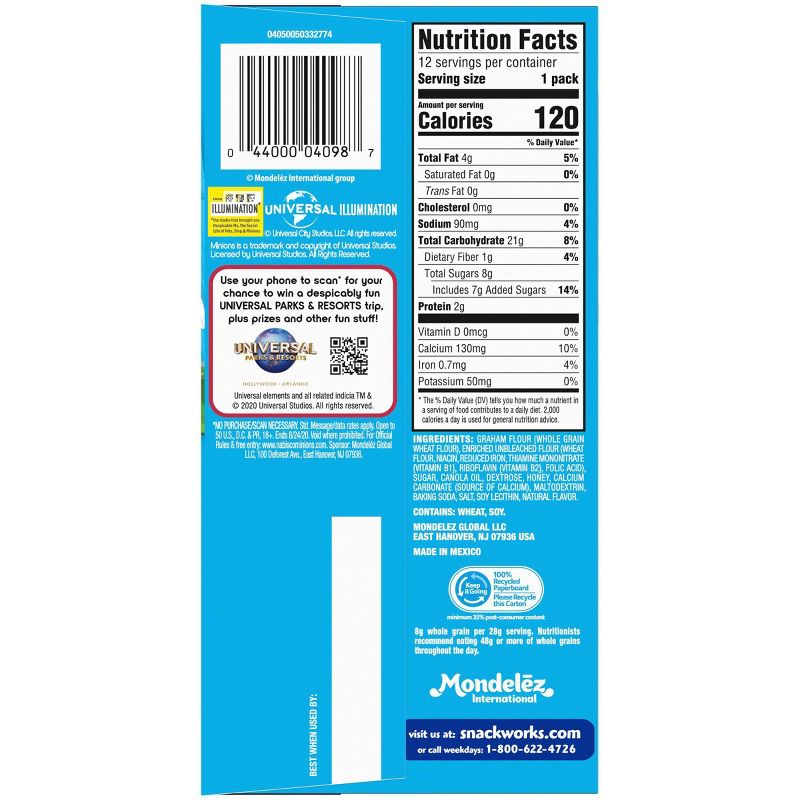 Teddy Grahams Honey Graham Snacks - Variety Pack - 12oz/12ct