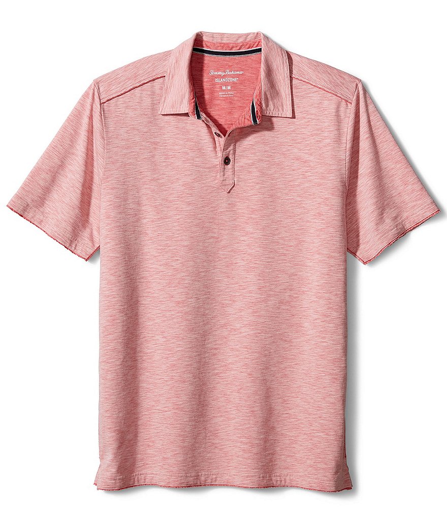 Tommy Bahama Big & Tall Fray Day Harbor Short-Sleeve Polo Shirt
