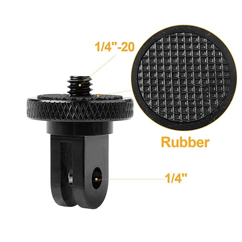 CameraTripod MountTripod Adapter 14 20 Camera Mount  Conversion Mount Tripod Compatible with GoPro Hero Sony Xiaomi yi Sjcam Action Cameras and Other Standard 14 Accessories